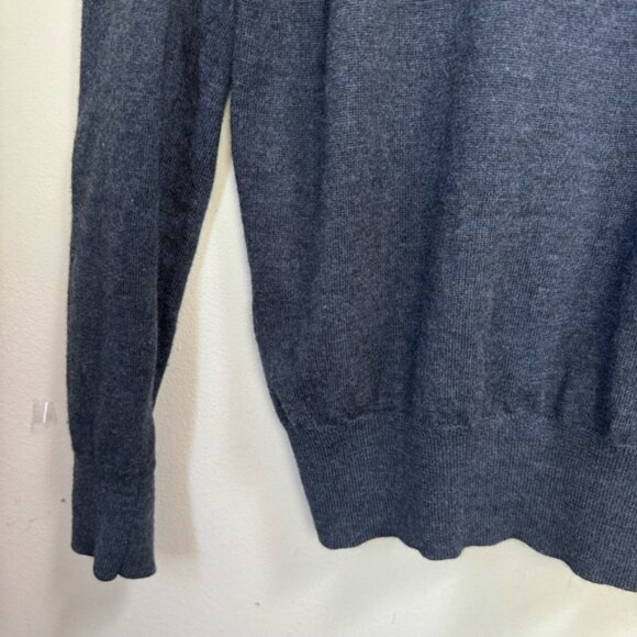 POLO RALPH LAUREN Washable Wool Crewneck Sweater Jumper Logo Top Minimalist M - Picture 4 of 15